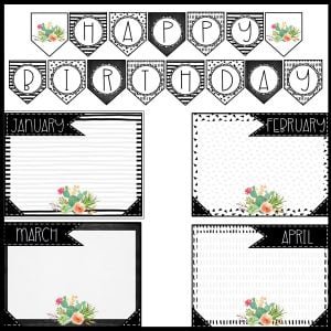 Cactus Classroom Decor Bundle Confetti Creativity