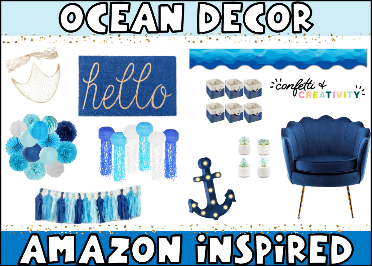 Ocean Classroom Amazon Finds Confetti Creativity