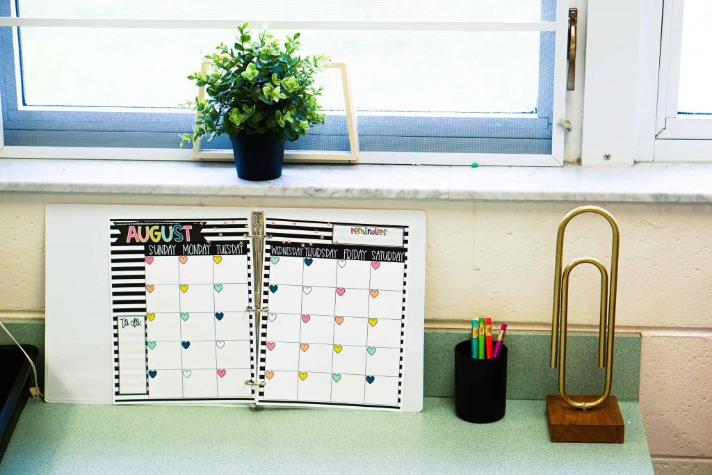 Teacher agenda