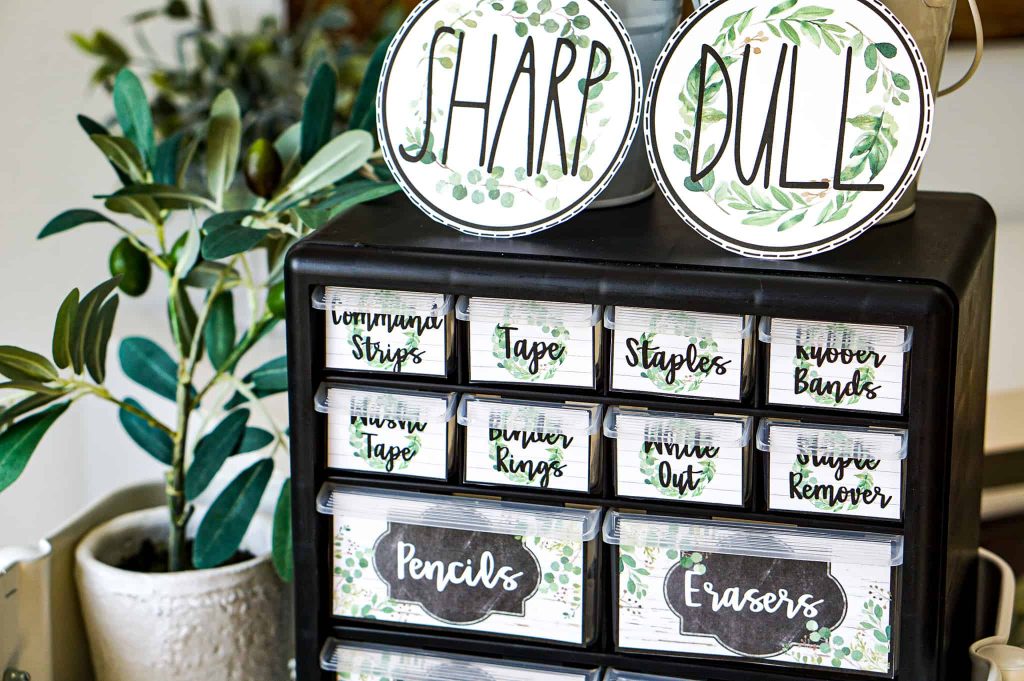 Farmhouse classroom teacher toolbox
