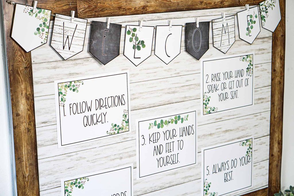 Farmhouse bulletin board