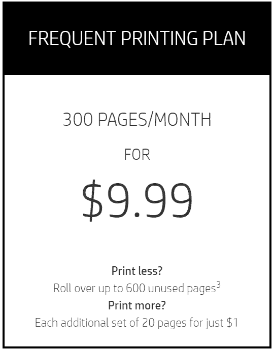 HP Printing 300 pages 1