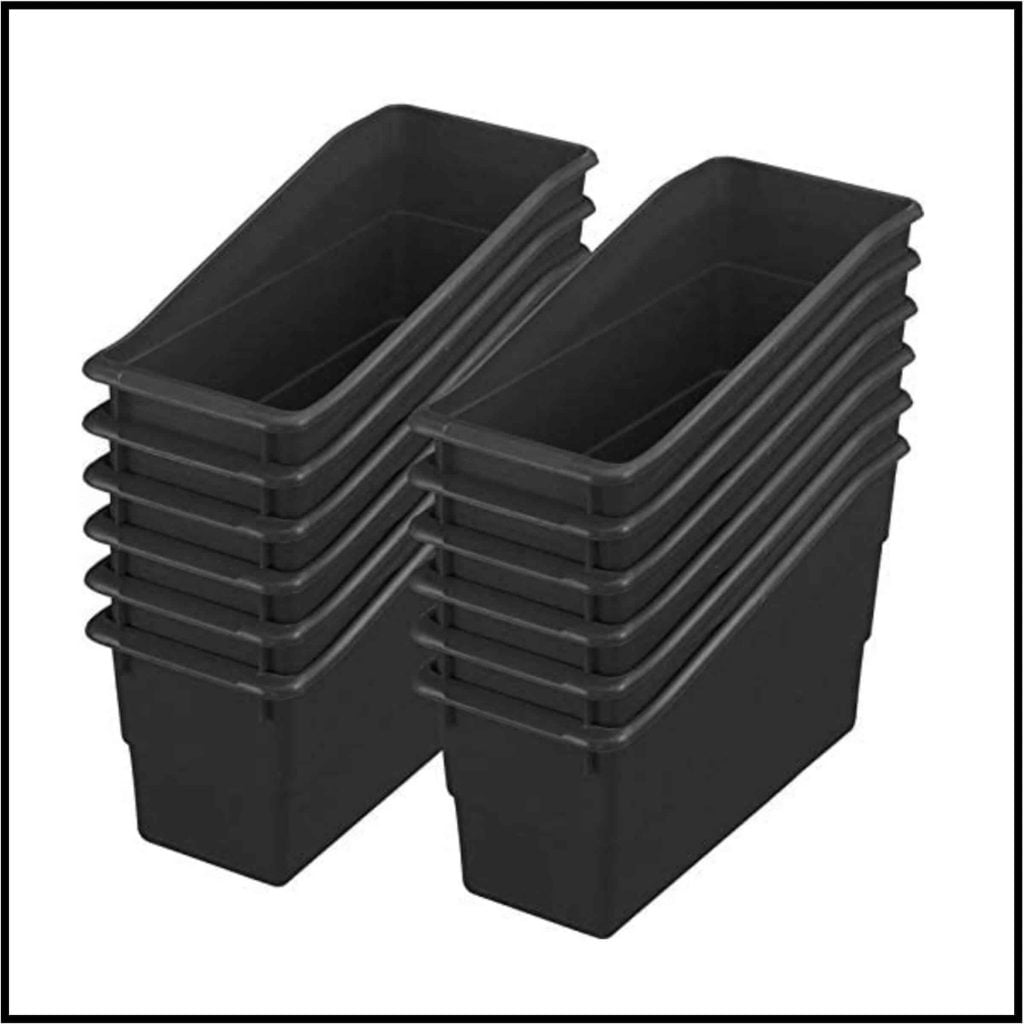 Farmhouse Classroom Decor Book Bins 1