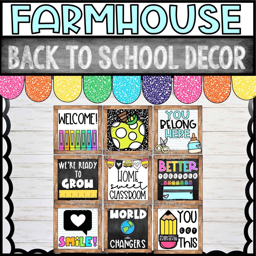 Back to School Posters