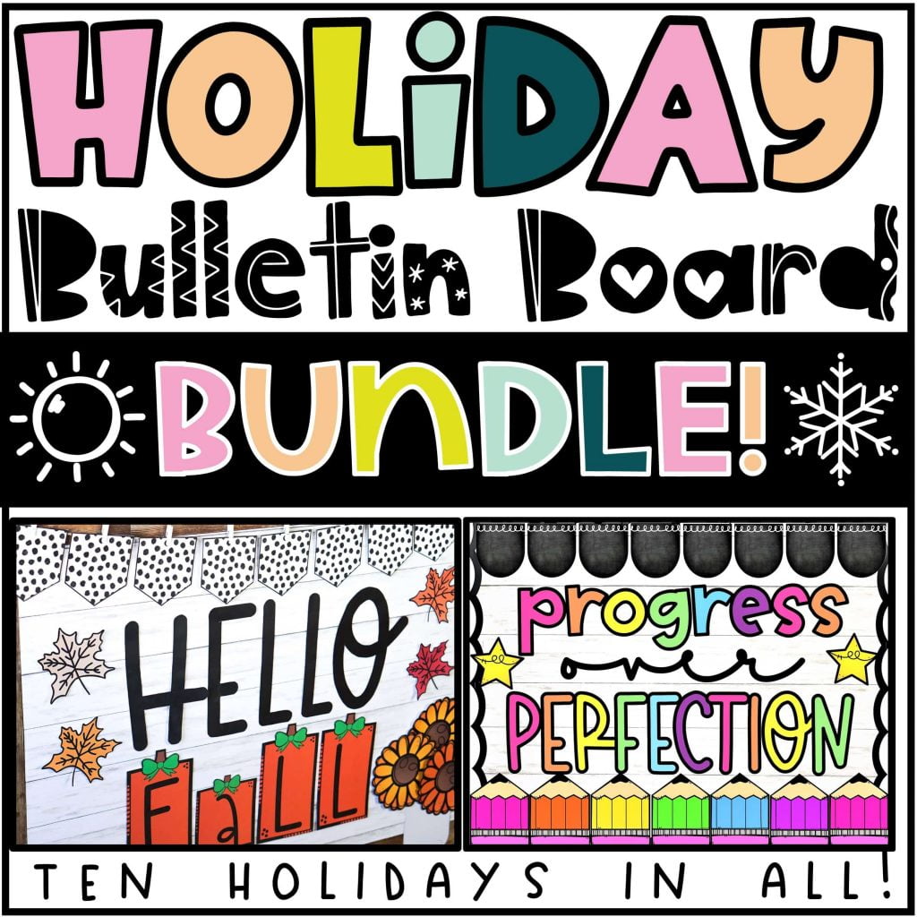 Holiday Bulletin Board Bundle