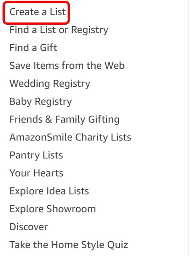 How to Create a Teacher Teacher Wishlist Step 1