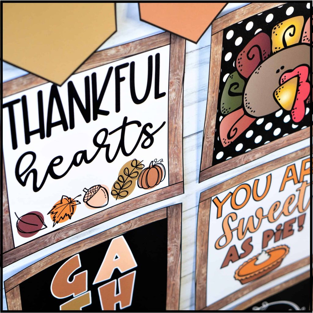 Thanksgiving Bulletin Board Posters2
