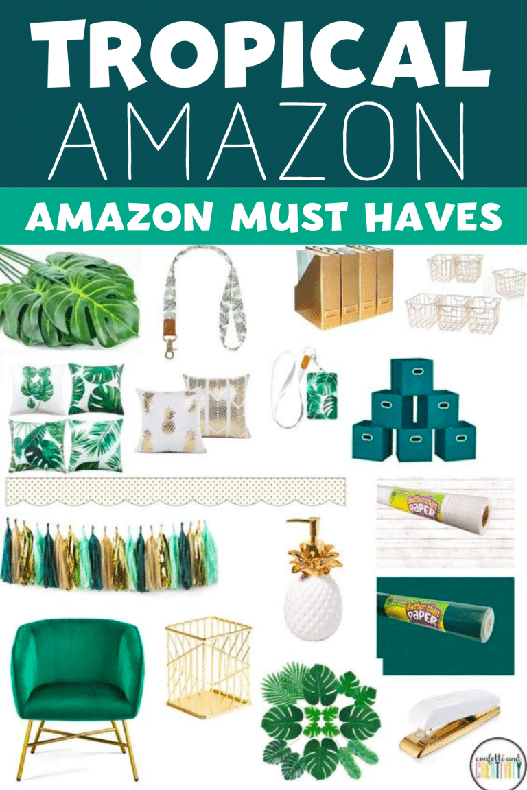 Tropical Classroom Theme Amazon Finds