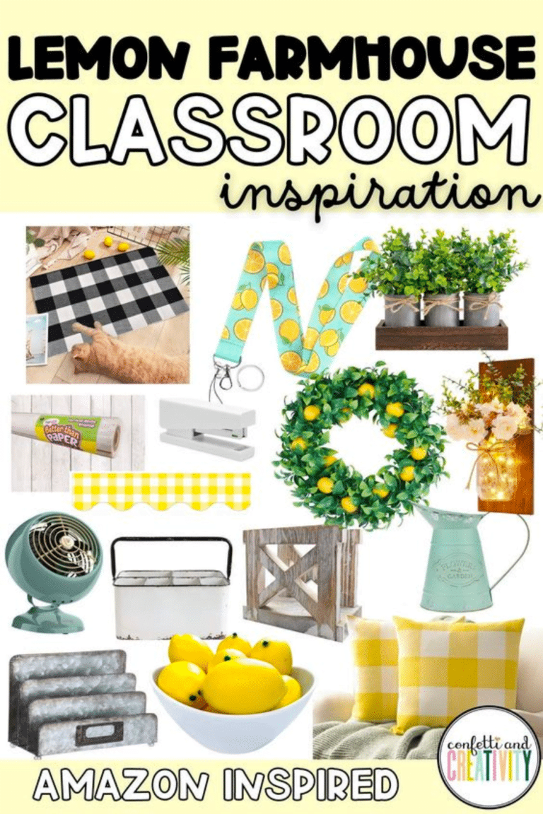 Lemon Classroom Decor Amazon Finds