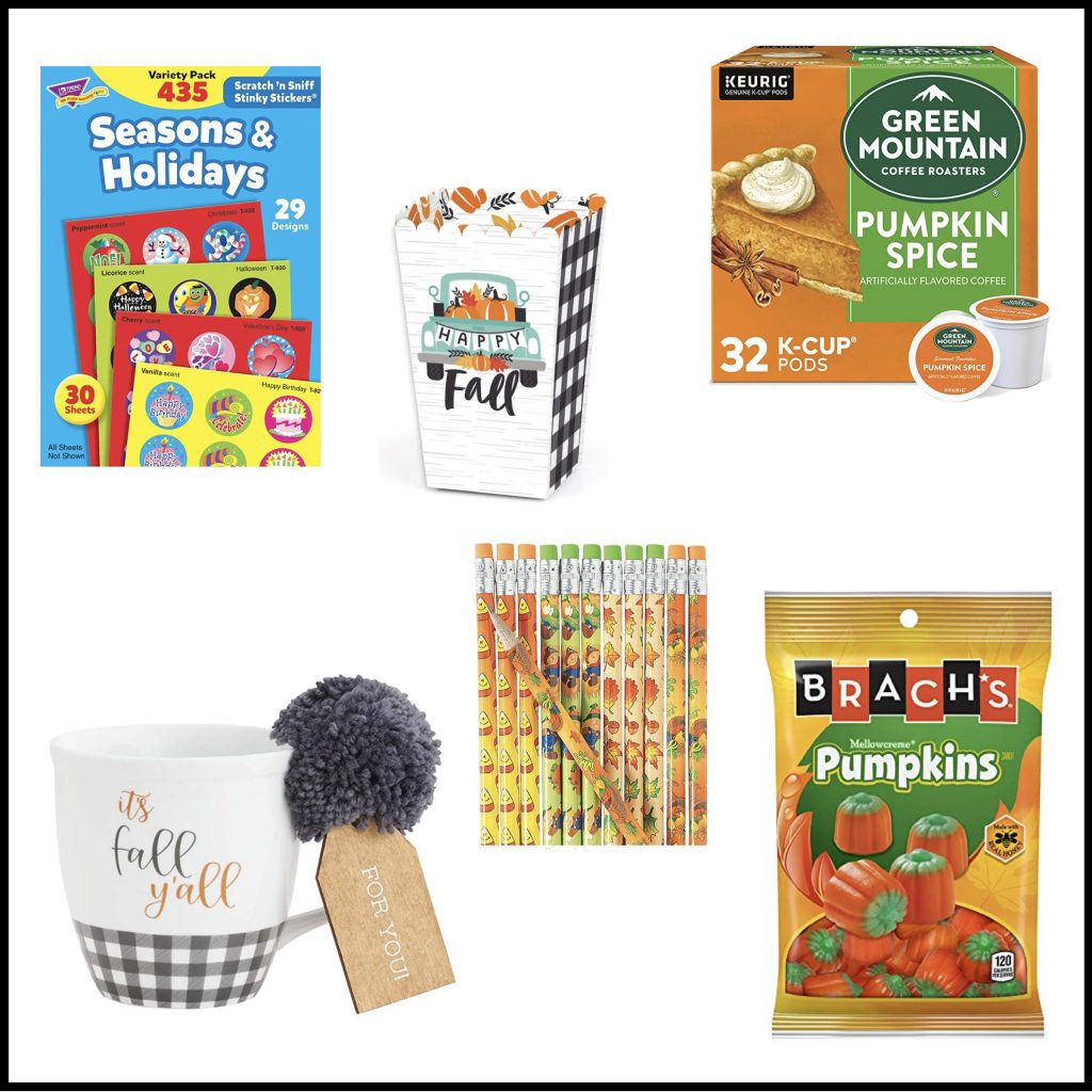 Fall Classroom Decoartion tasty snacks