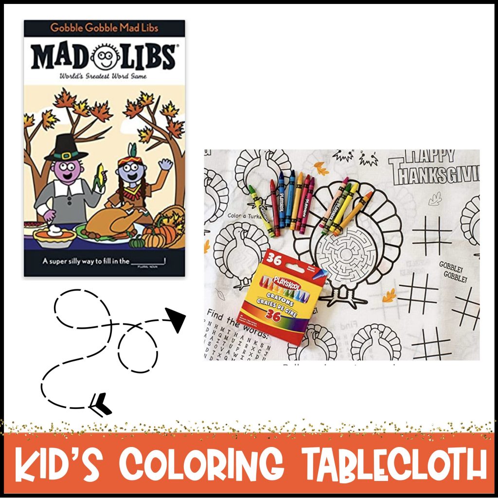 Fun ways to include mad libs and coloring when you're thinking about thanksgiving decorations for the classroom.