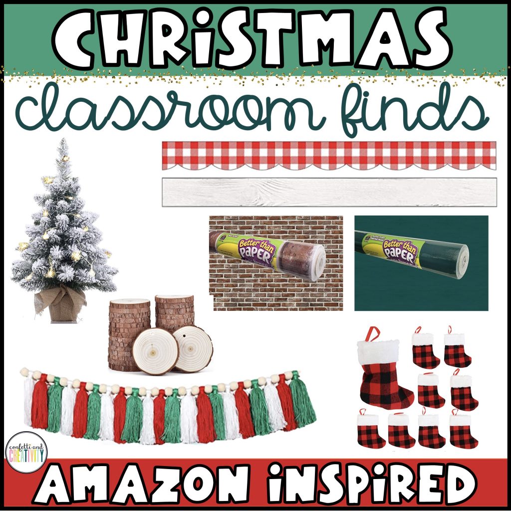Christmas Decorations for the Classroom Cover Photo