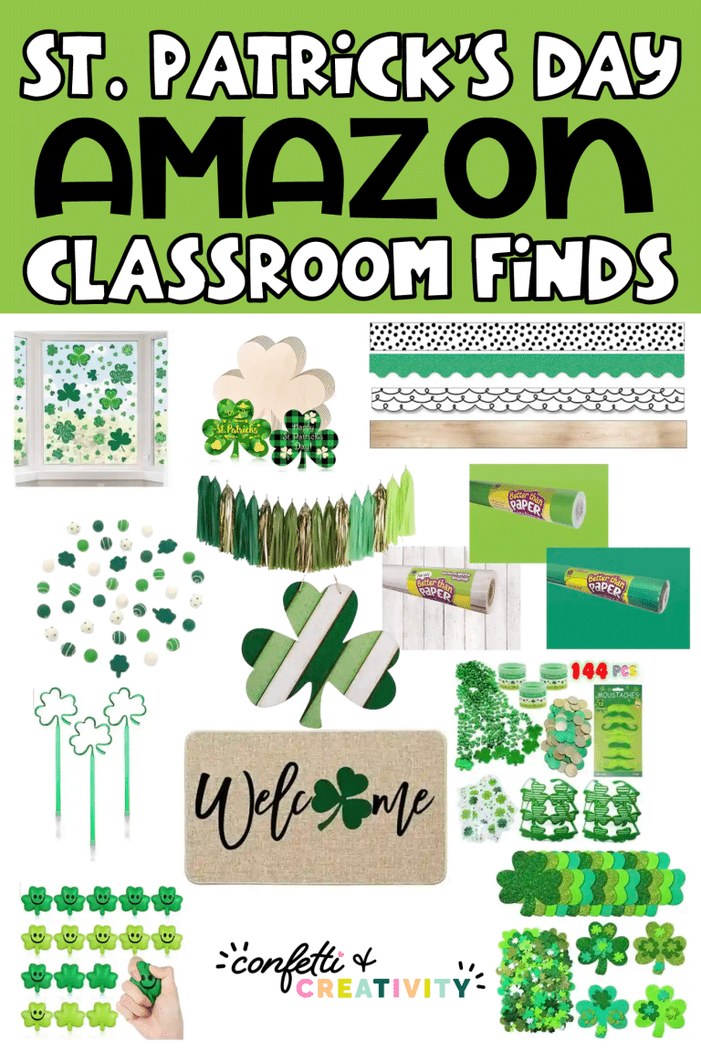 Fun St. Patrick’s Day Classroom Decorations
