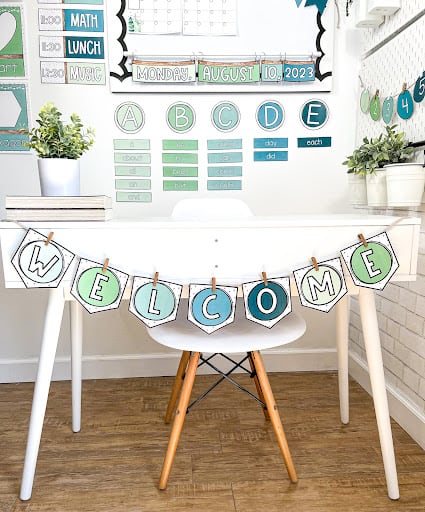 Nature Classroom Welcome Banner 2