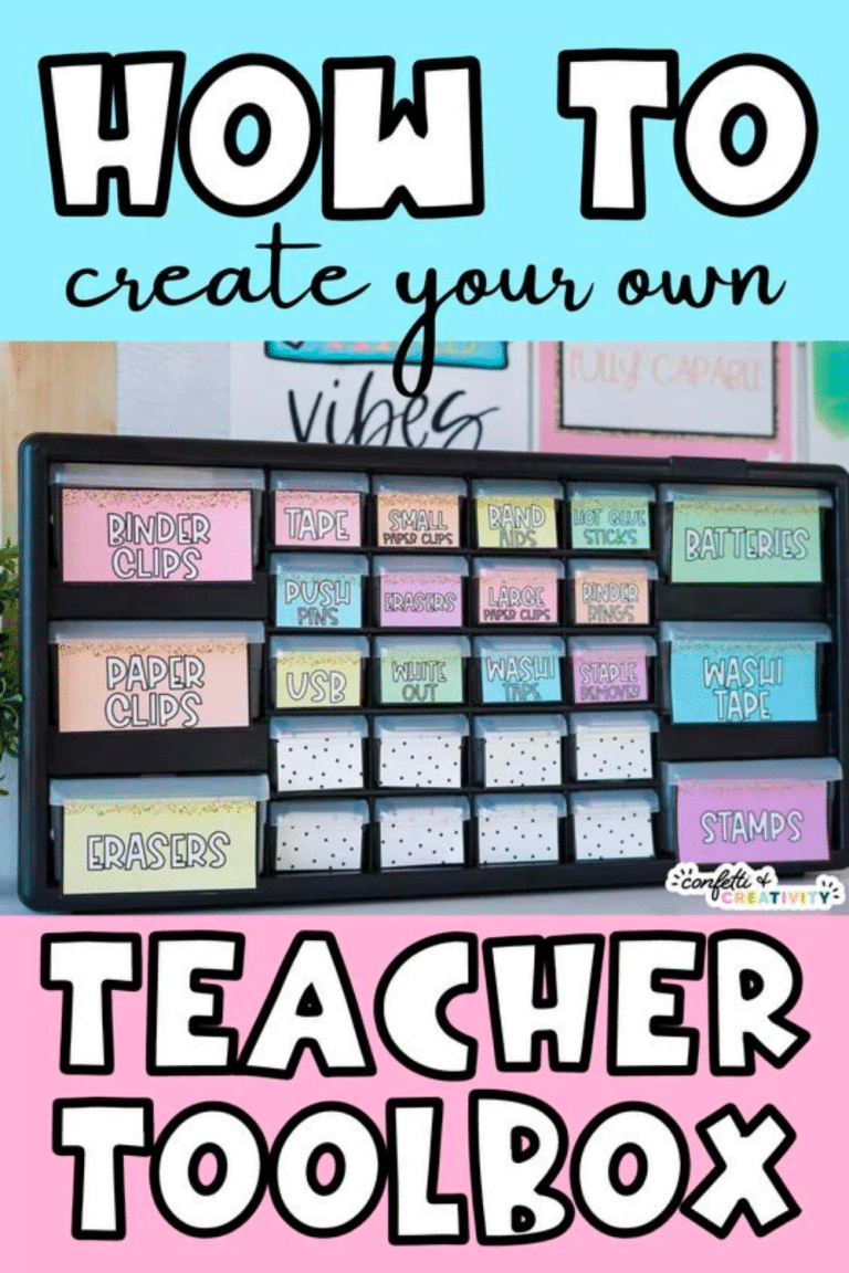 5 Simple Steps to Create Your Own Teacher Toolbox