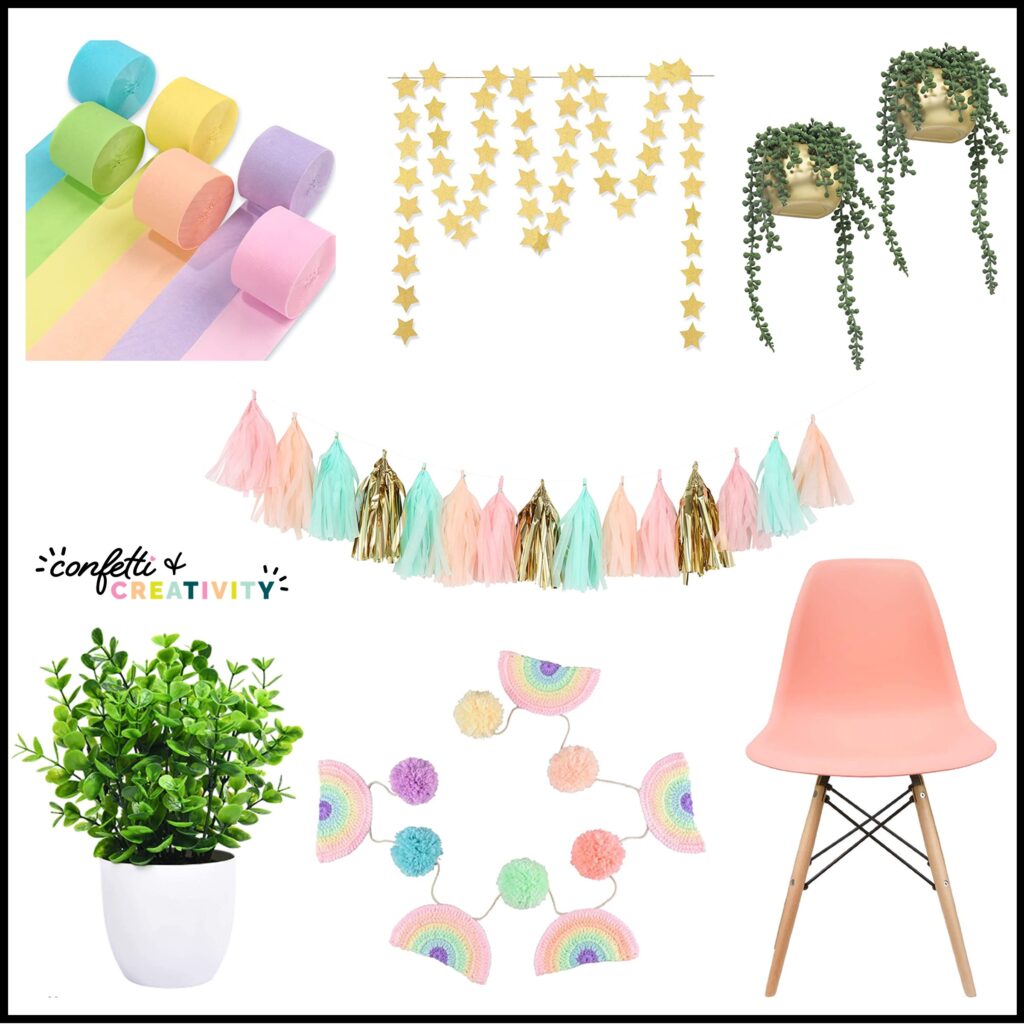 Patel Classrom Decor items to add warmth to your classroom