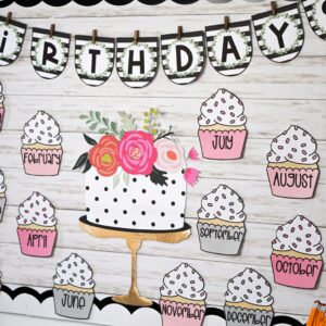 Farmhouse Floral Classroom Decor Bundle | Confetti & Creativity