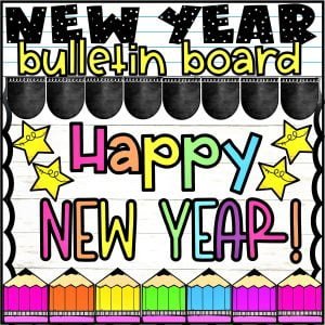 New Years Bulletin Board
