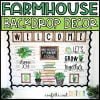 Farmhouse Distance Learning Backdrop Decor