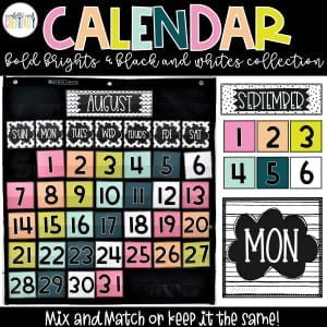 Bright Vintage Vibes Calendar Pack