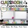 Bold Brights Classroom Expectations