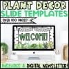 Plant Google Slides Templates | Distance Learning