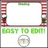 Christmas and Winter Holiday Google Slides Template | Distance Learning