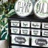 Modern Farmhouse Teacher Toolbox Labels