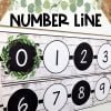 Modern Farmhouse Number Line 0-200