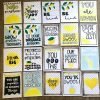 Lemon Farmhouse Growth Mindset Posters