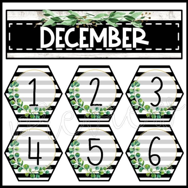Boho Farmhouse Calendar Pack