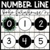 Boho Farmhouse Number Line 0-200