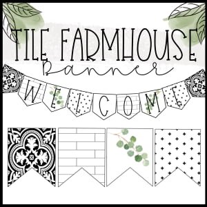 Tile Farmhouse Banner
