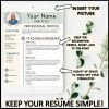 Farmhouse Editable Teacher Resume Templates