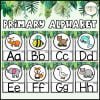 Tropical Primary Alphabet Posters