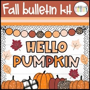 Fall Bulletin Board Borders