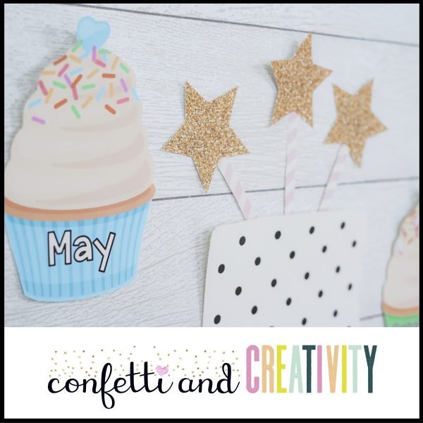 Pastel Birthday Display