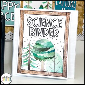 Nature Editable Binder Covers and Spines | Confetti & Creativity