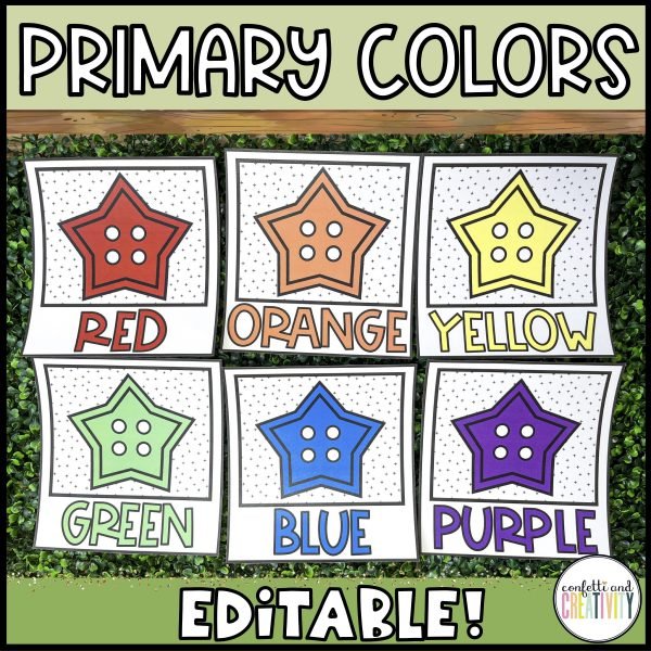 Nature Primary Color Posters