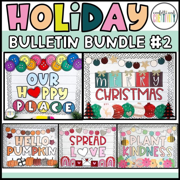 Holiday Bulletin Board Bundle #2 Display Picture