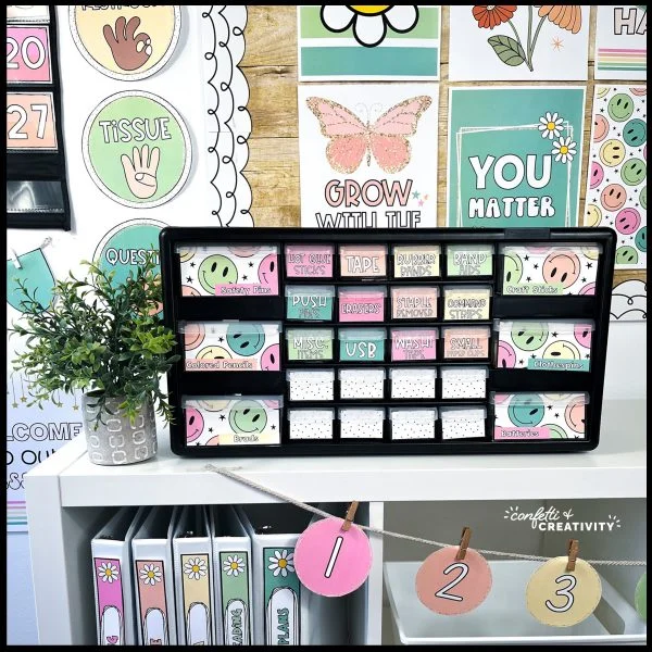 Retro Classroom Decor Bundle