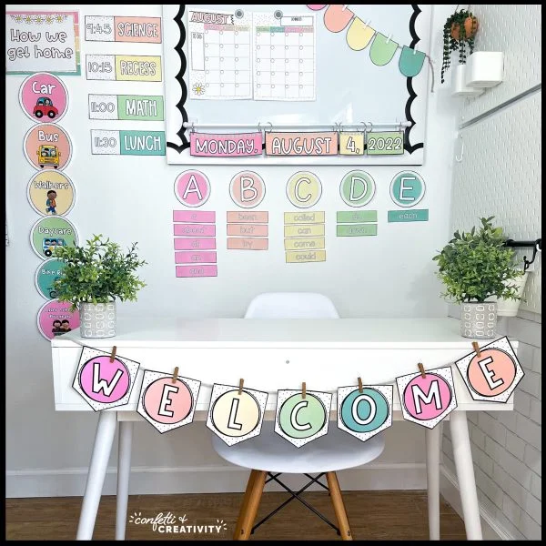 Retro Classroom Decor Bundle