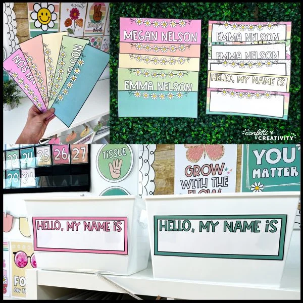 Retro Classroom Decor Bundle