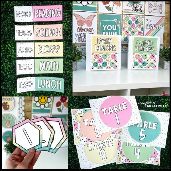 Retro Classroom Decor Bundle