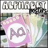 Retro Alphabet Posters