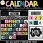 Bold Bright Classroom Calendar - Cover Photo
