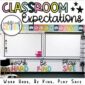 Bold Brights Classroom Expectations - Cover Photo