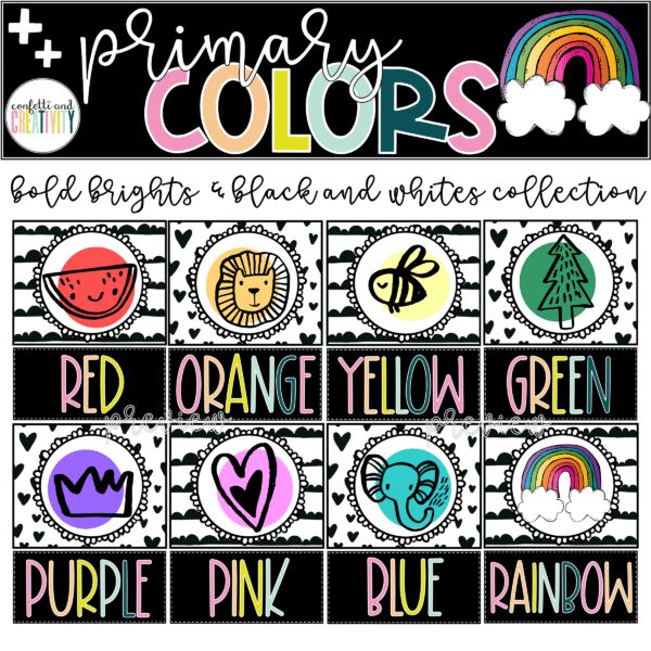 Bold Brights Color Posters - Cover Photo