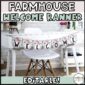 Floral Farmhouse Welcome Banners - Cover Photo