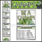 Shows the entire set up of the CHAMPS posters as if it were on a classroom wall for a teacher to use